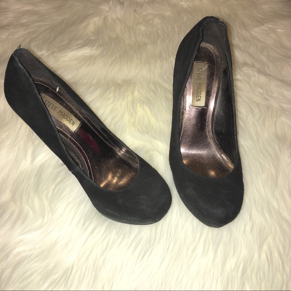 Black high heels
